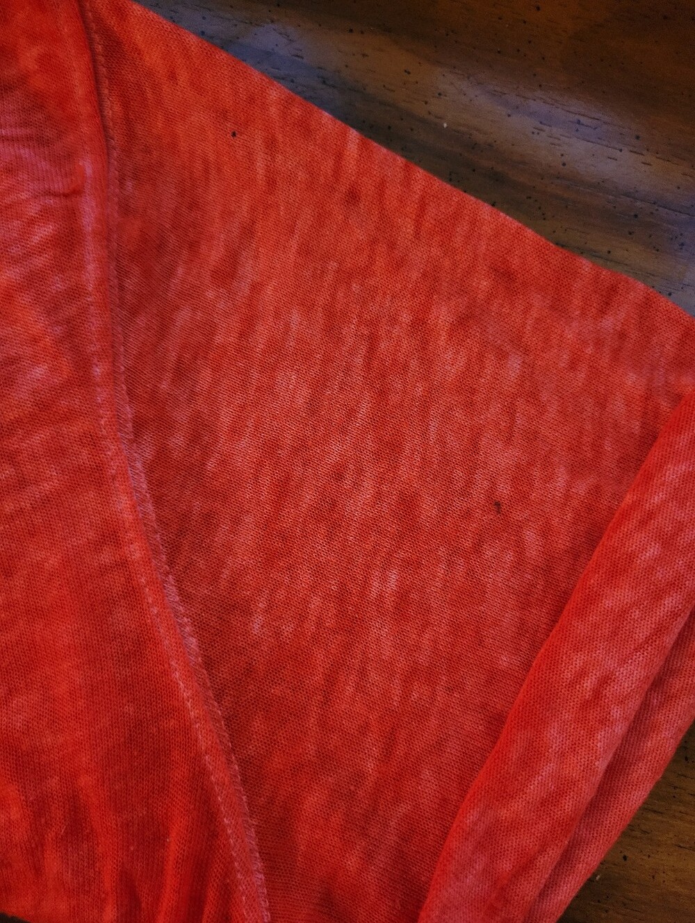 Free People We The Free Relaxed Fit Cassidy Oversized In Poppy Raw Hem Tee M,EUC - Picture 16 of 16